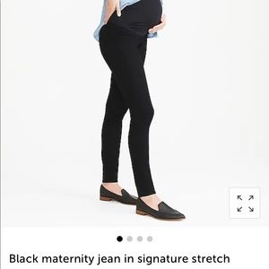 JCrew Balck Maternity Jeans